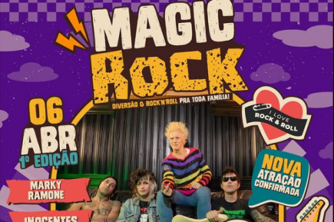 Magic Rock: Supla é a nova atração confirmada em evento com shows nacionais e internacional