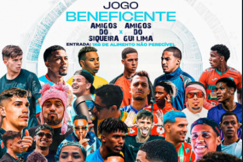 Jogo Beneficente: Amigos do Siqueira x Amigos do Gui Lima – Uma Partida pela Solidariedade